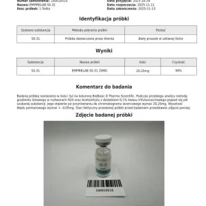 Alternative view of SS-31 20mg + 3ml BAC