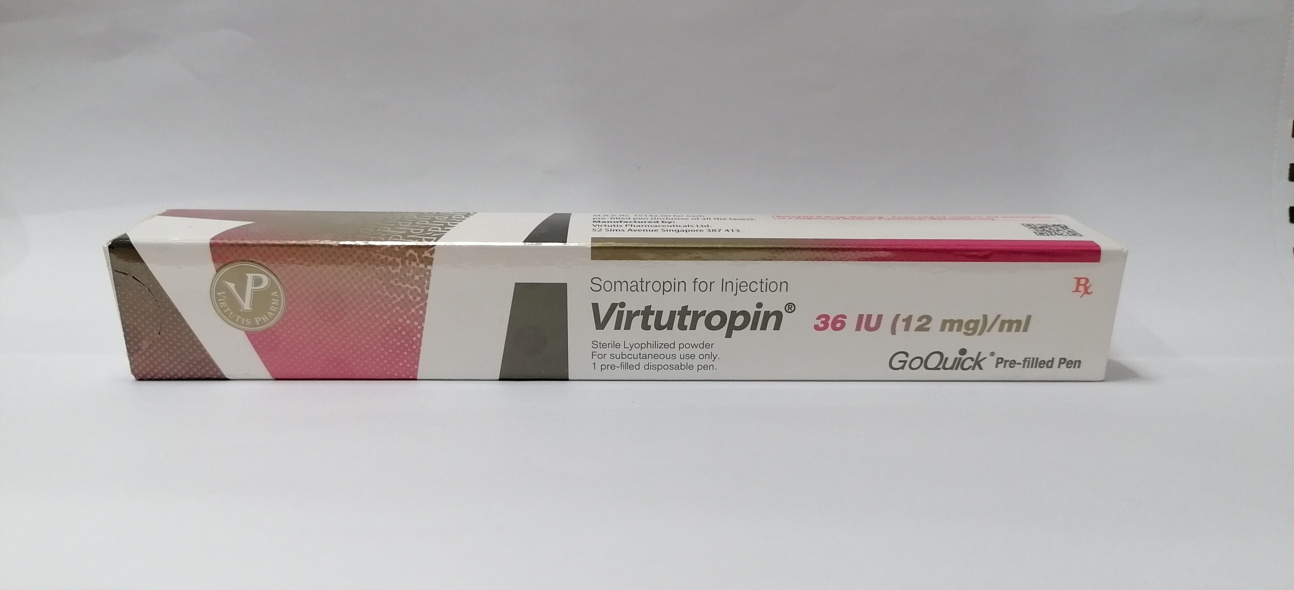 Hormon wzrostu 36 IU Somatropin Virtutis Pharma