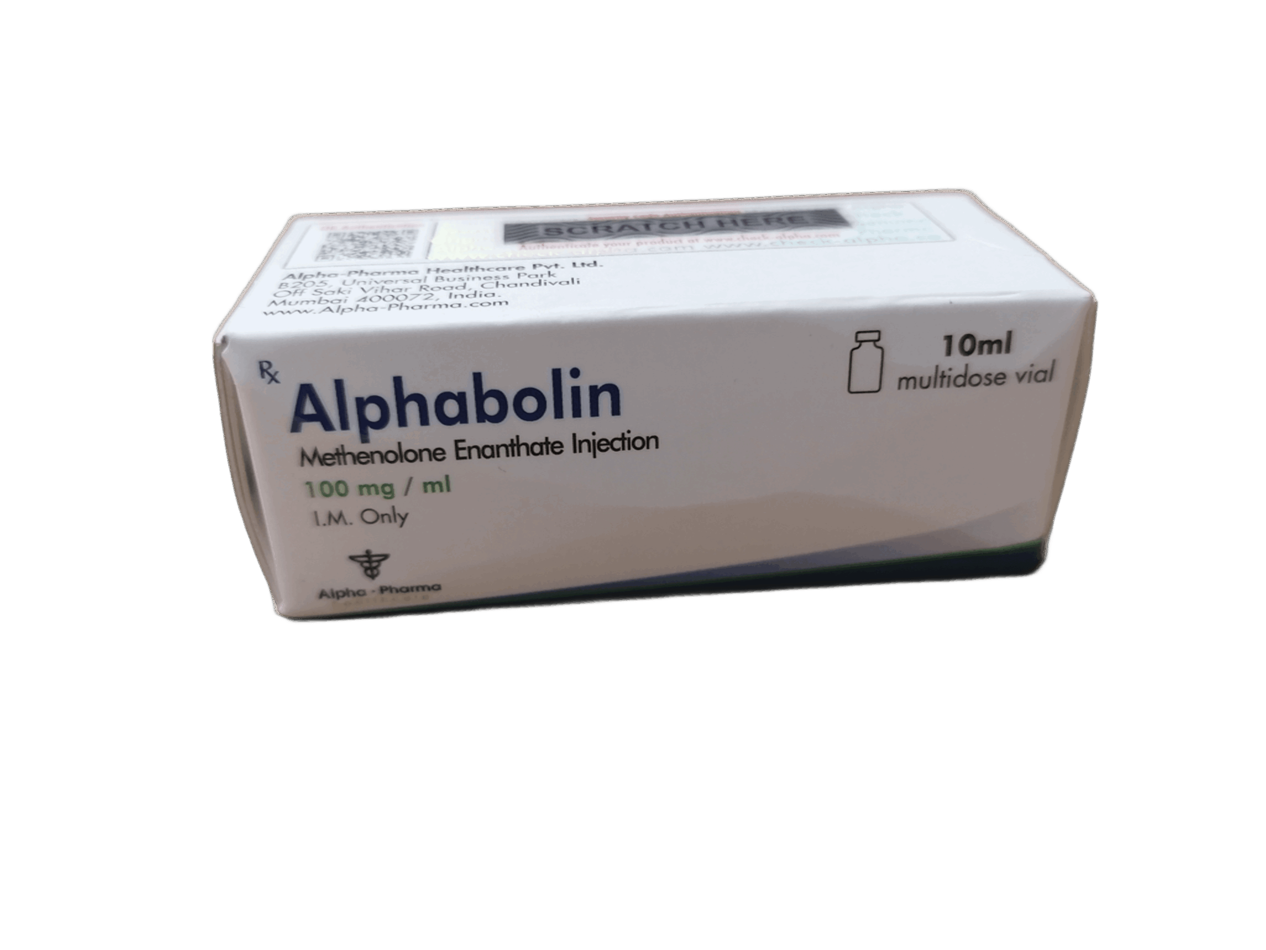 Methenolone Enanthate 100mg 10ml Primobolan Alpha Pharma