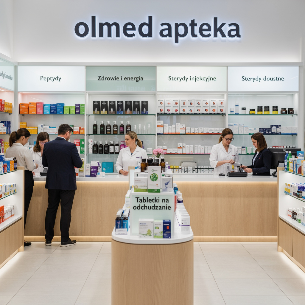 Wnętrze Zespołu Olmed Apteka