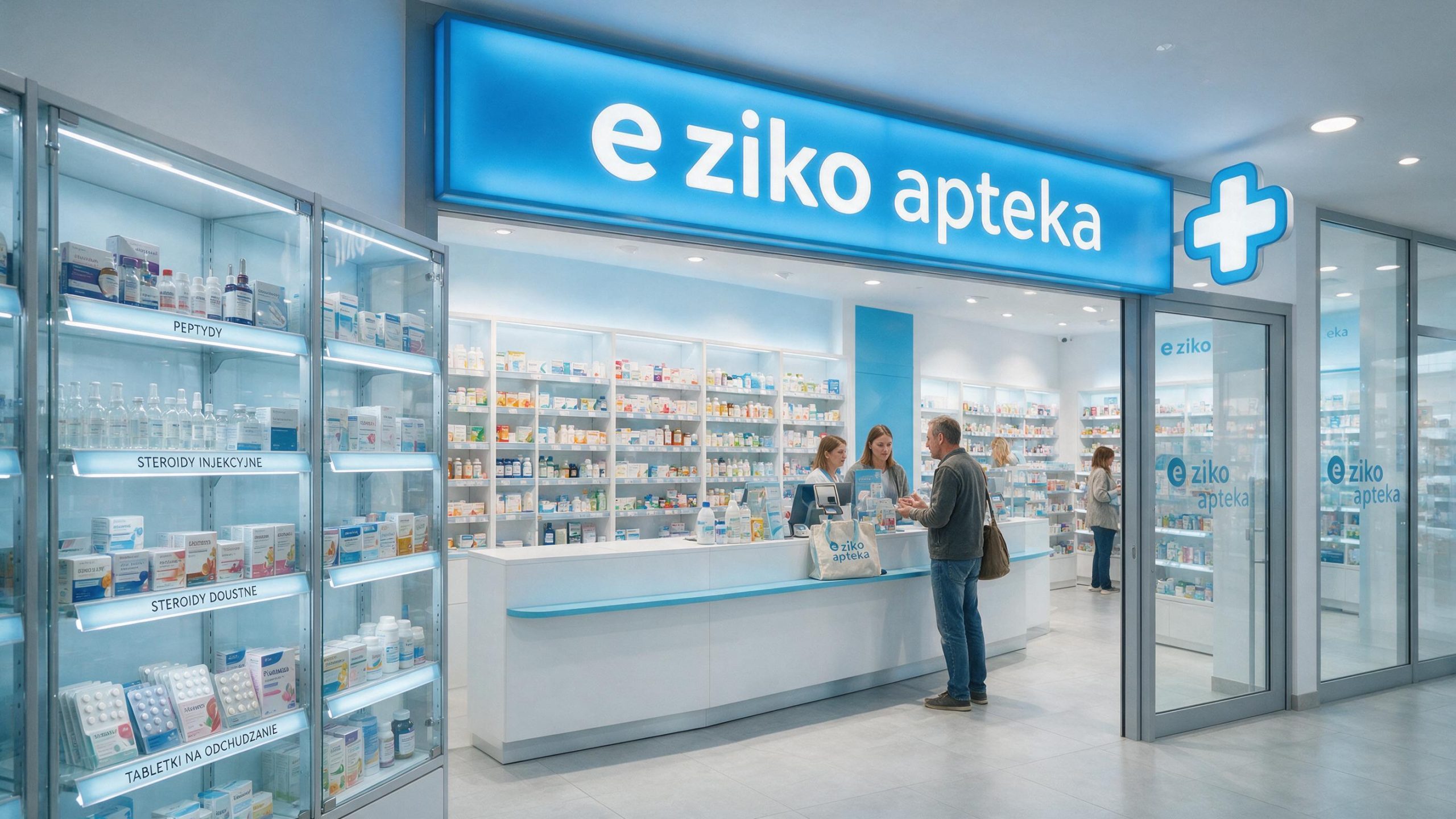 Ziko Apteka ezi-koapteka.pl Wnętrze Nowoczesnej Apteki